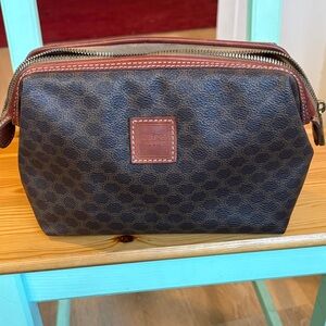 Celine Macadam-Pattern Cosmetics / Accessories Pouch